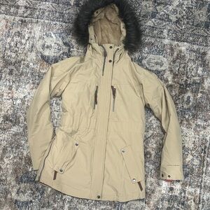 Columbia Tan Omni Heat Interchange Jacket